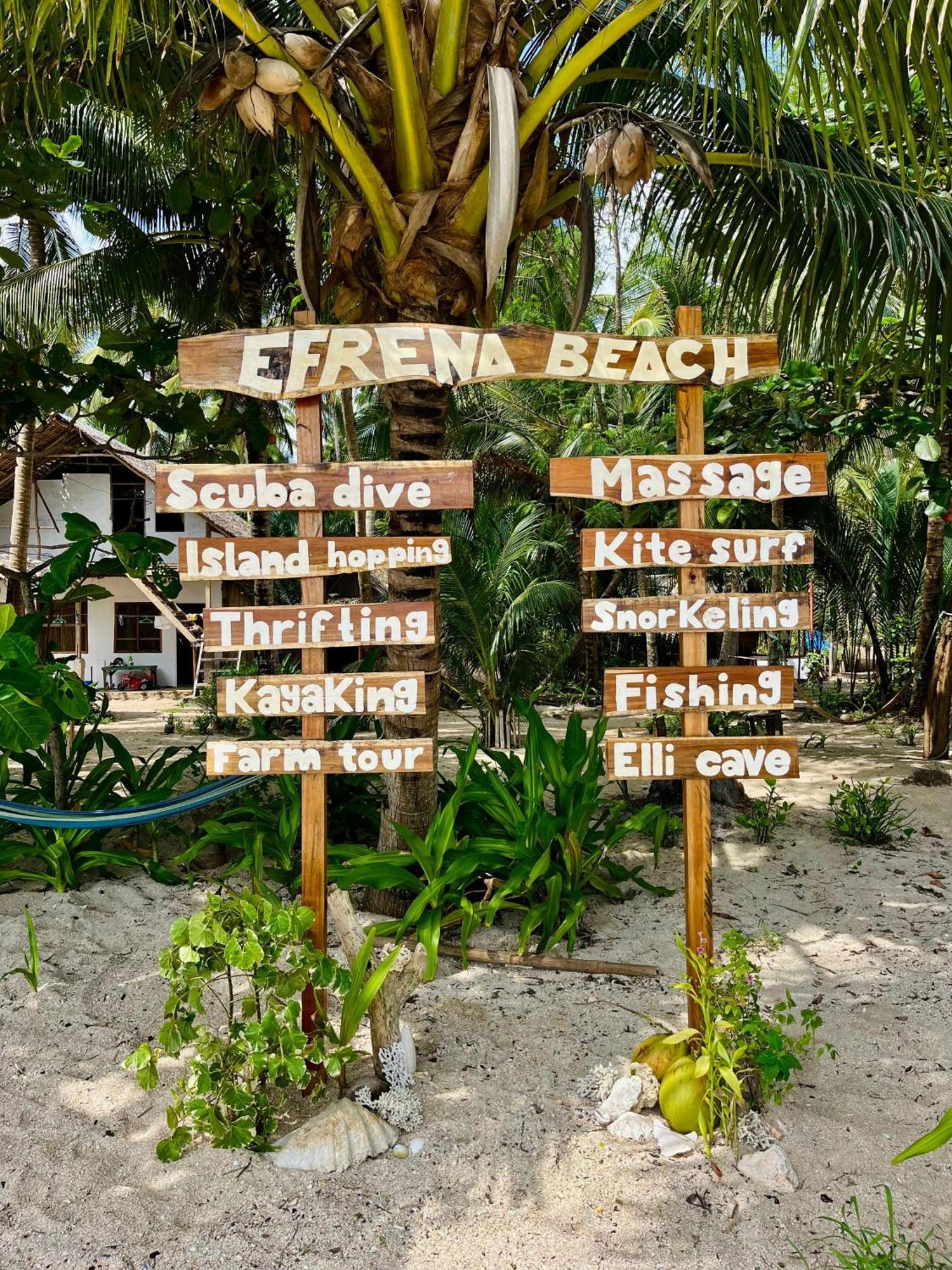 Efrena Agro Tourism Beach El Nido Exterior photo